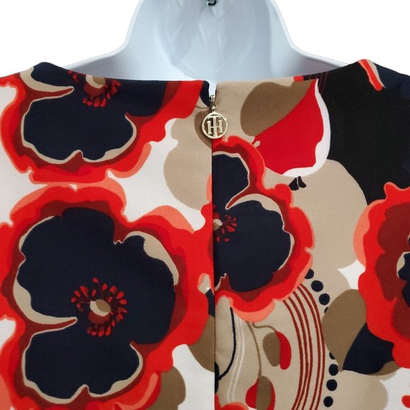 TOMMY HILFIGER Floral Faux Pocket Dress - Picture 6 of 9